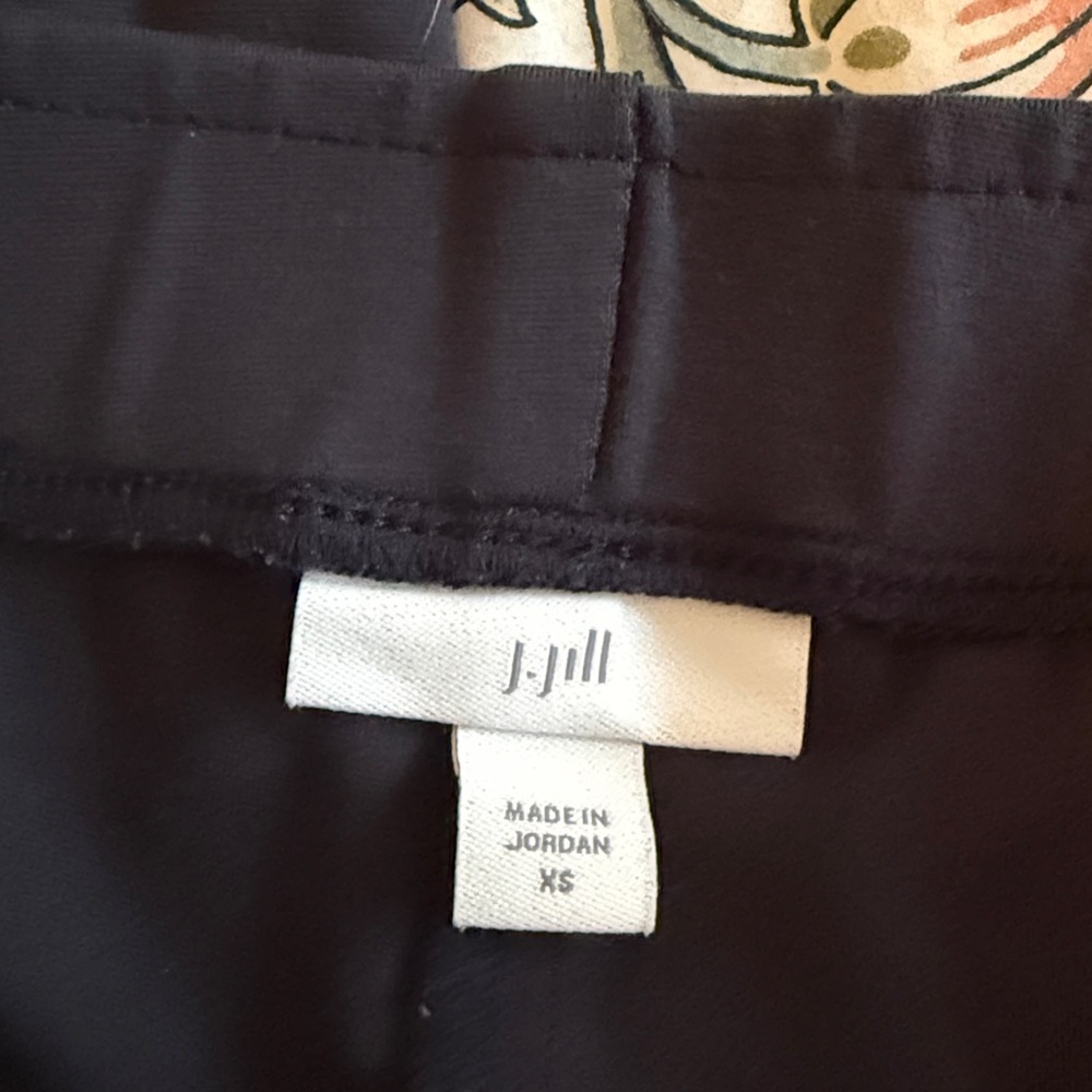 Drawstring Navy Work Pants - Picture 2 of 2